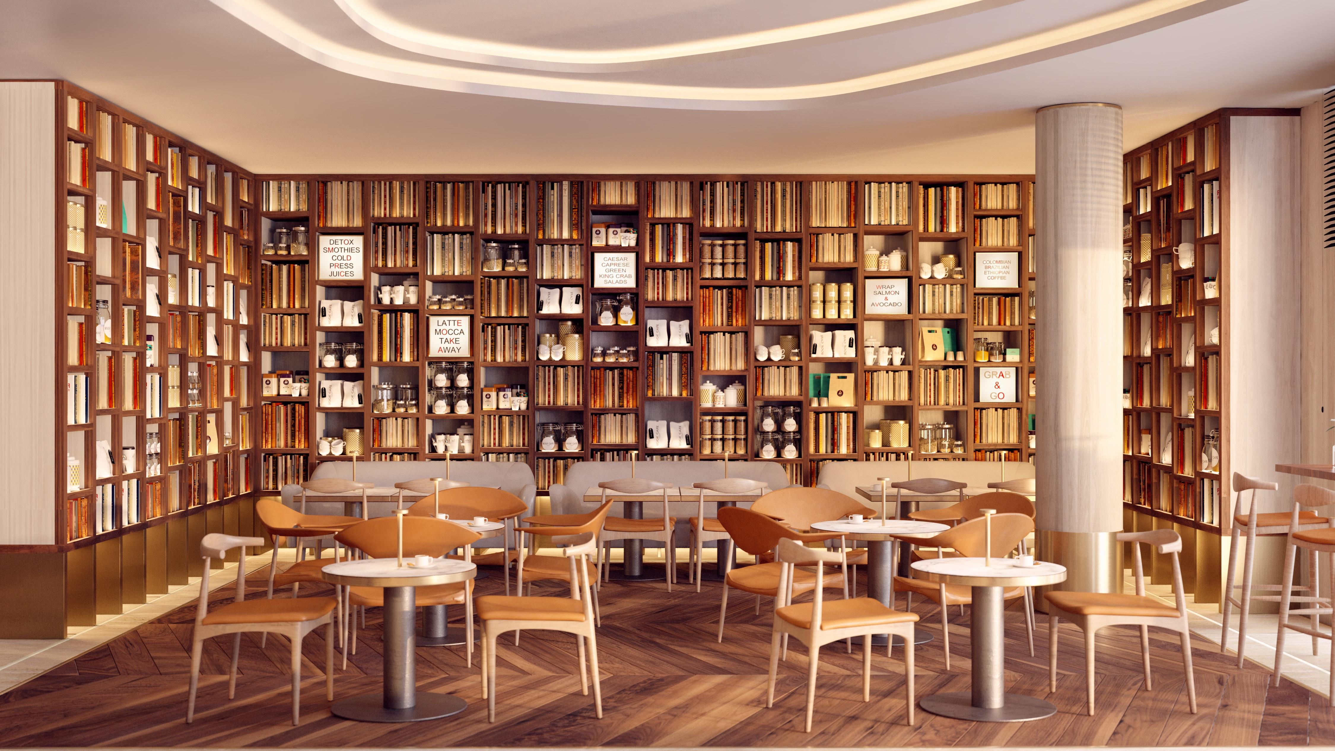 Hotel Grand Hyatt Barcelona Exteriér fotografie Library