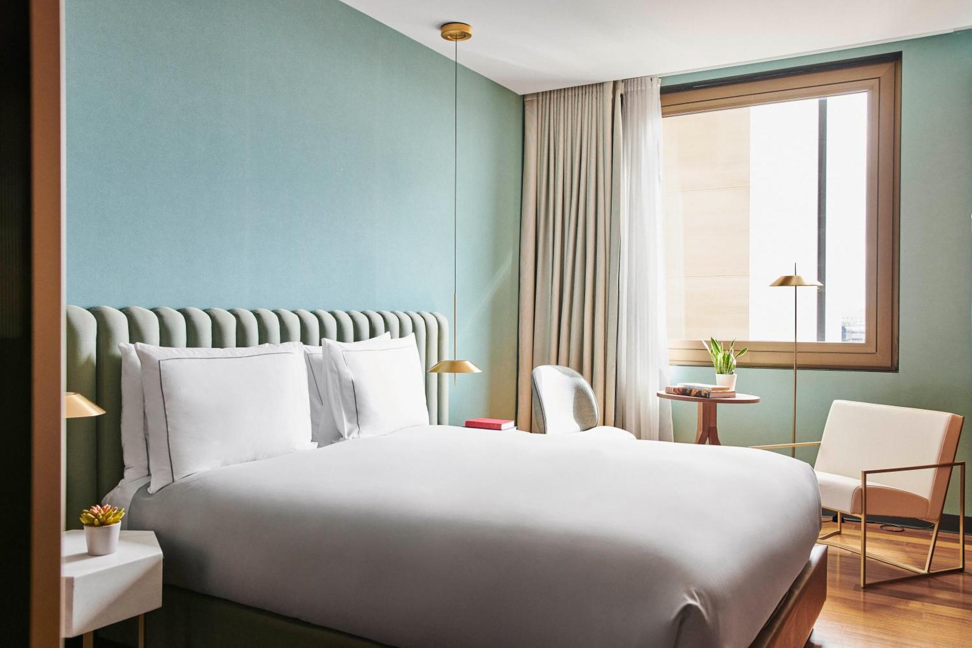 Hotel Grand Hyatt Barcelona Exteriér fotografie A room at the hotel