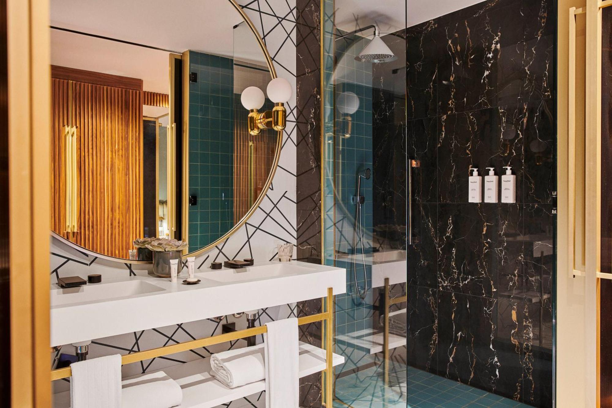 Hotel Grand Hyatt Barcelona Exteriér fotografie Bathroom