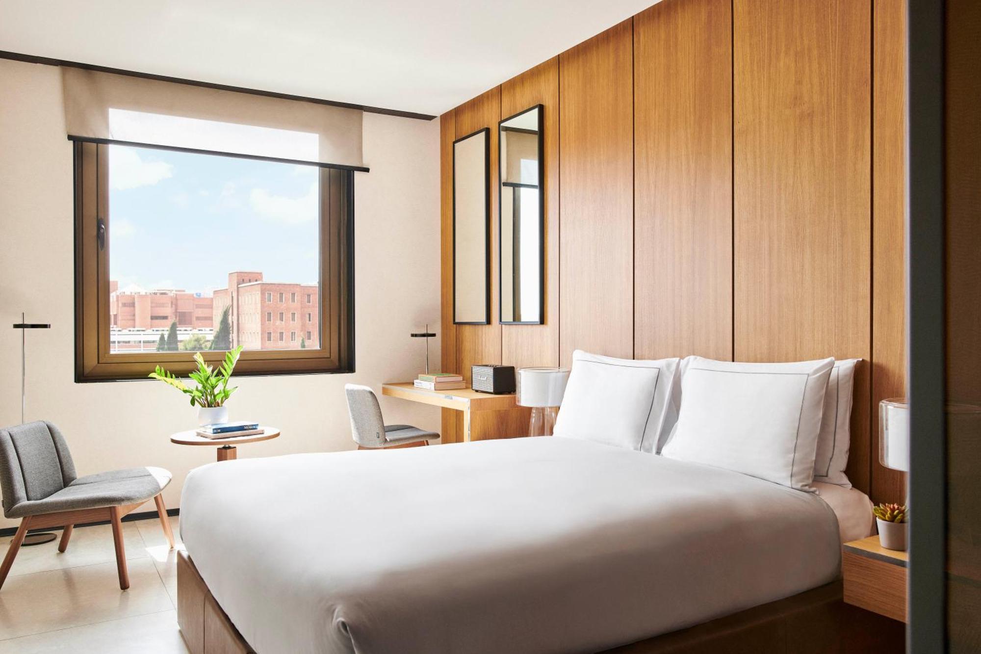 Hotel Grand Hyatt Barcelona Exteriér fotografie A room at the hotel