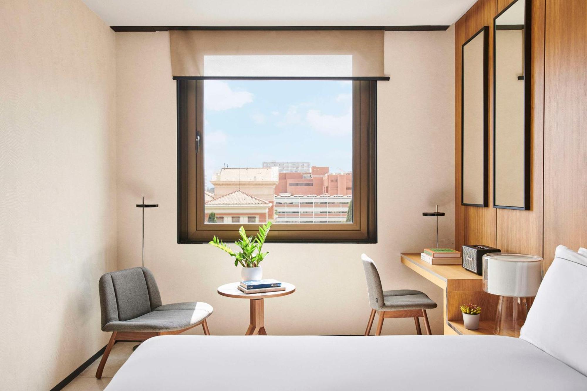 Hotel Grand Hyatt Barcelona Exteriér fotografie A room at the hotel